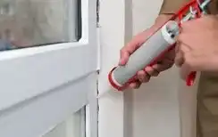 BAY WINDOW CAULKING